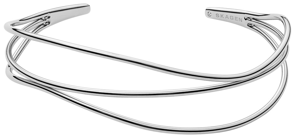 Skagen bracelet Kariana Silver-Tone Wire Bracelet SKJ1124040