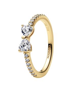 Pandora Timeless sparkling bow ring 163510C02