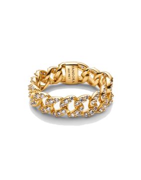 Pandora Timeless pavé chain ring 163557C01