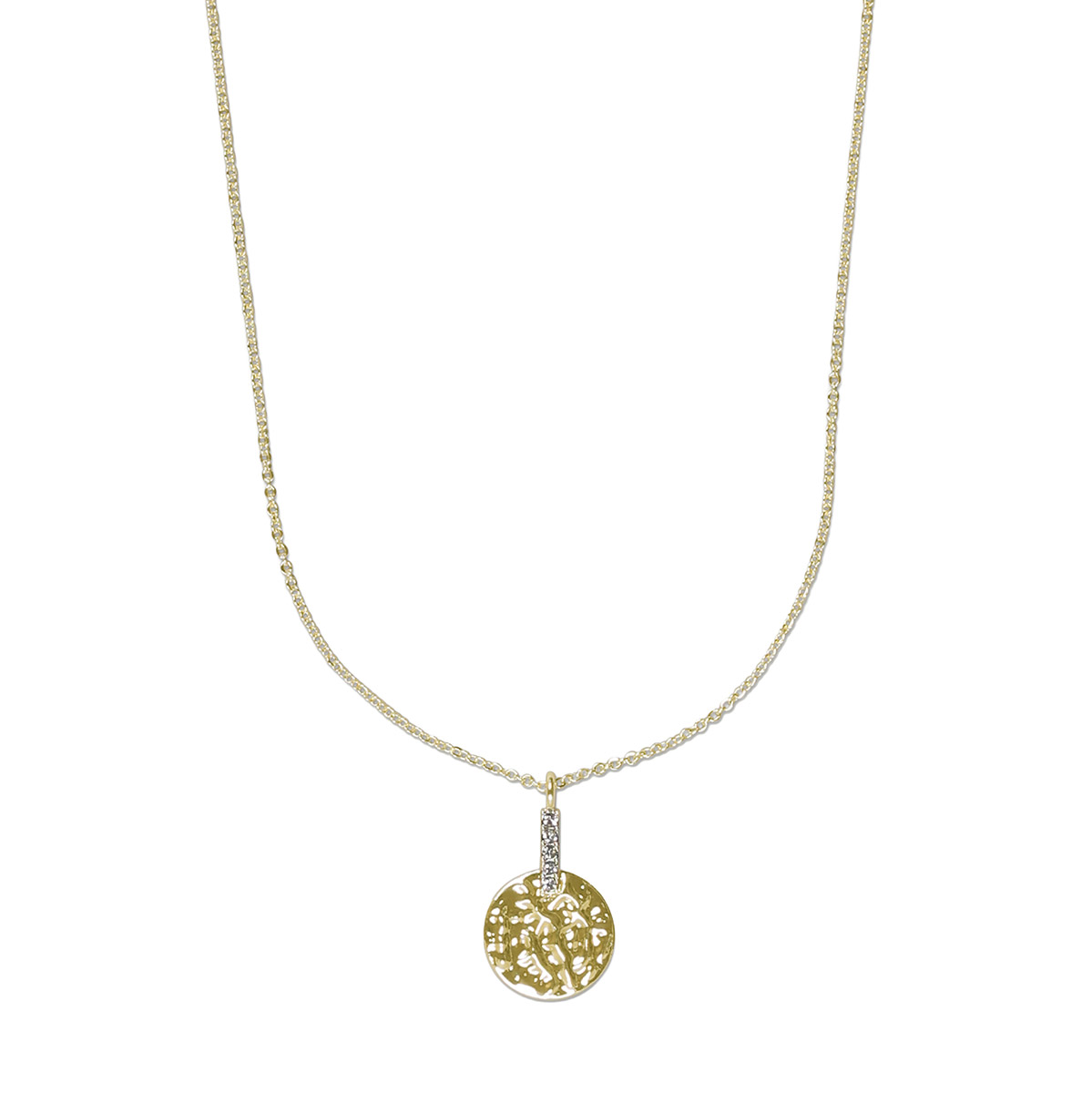 Snö of Sweden Union Casey gold-plated necklace 45 cm 1411-0160 251-ONE