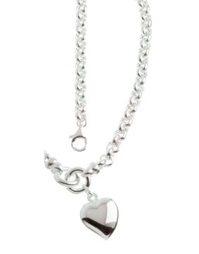 Silver heart Bracelet R32/19