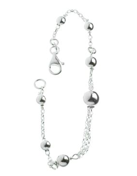 Silver Bracelet sphere R18/18.5