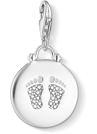 Thomas Sabo Disc Baby Footprint 1692-051-14 charm