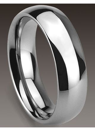 Bosie 6mm titanium/tungsten ring TI&TU115