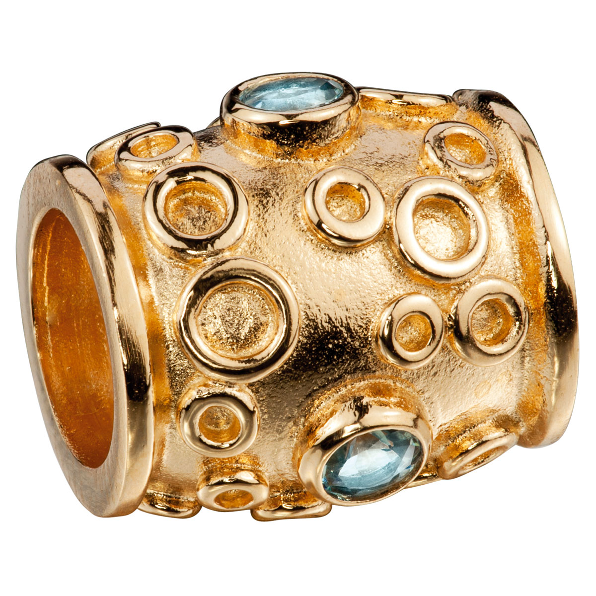 Kalevala Child-Charm gold Two-Stone 1816292AKV