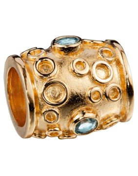 Kalevala Child-Charm gold Two-Stone 1816292AKV