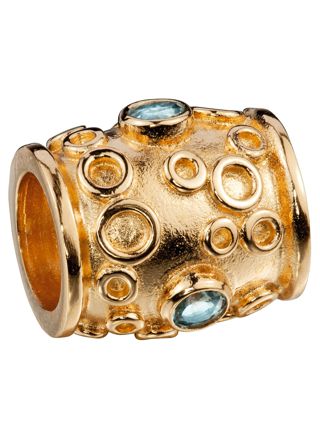 Kalevala Child-Charm gold Two-Stone 1816292AKV