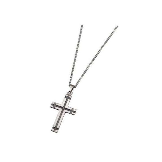 Saurum silver cross necklace 5007 00 000