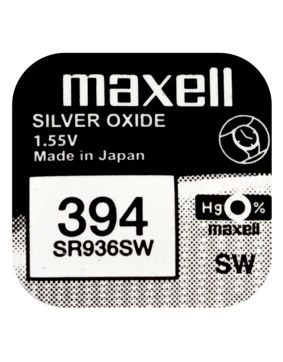 Maxell SR936SW silver oxide battery 394
