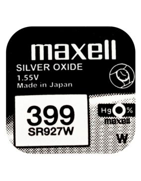 Maxell SR927W silver oxide battery 399