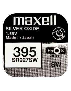 Maxell SR927SW silver oxide battery 395