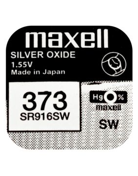 Maxell SR916SW silver oxide battery 373