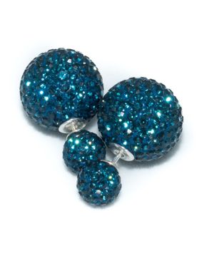 BB Earrings Crystal 8/16 Montana