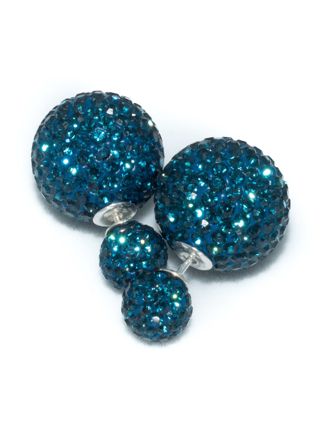 BB Earrings Crystal 8/16 Montana
