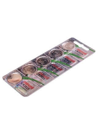 Maxell button battery CR2025 5-pack 3V