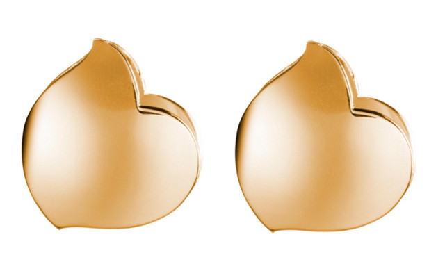 Lumoava Hug earrings, gold 7466 00