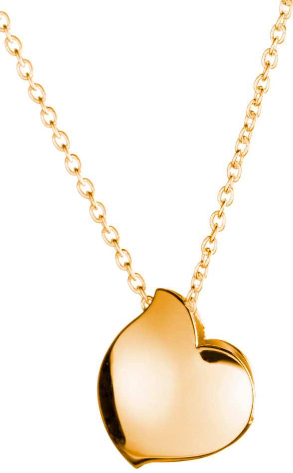 Lumoava Hug necklace, gold 7666 00
