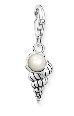 Thomas Sabo Charm Club shell with pearl silver charm 1891-082-14