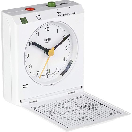 Braun BNC005WHWH alarm clock