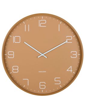 Karlsson Lofty Wall Clock Mocha Brown KA5751BR