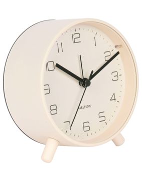 Karlsson Lofty Alarm Clock Off-White KA5752BR