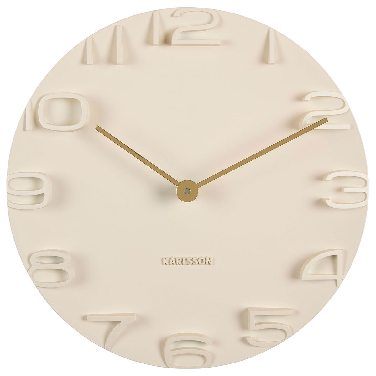Karlsson Edge Wall Clock Off-White KA5311CR