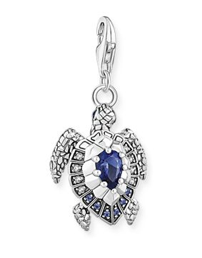 Thomas Sabo Charm Club turtle with blue stones charm 1897-667-1