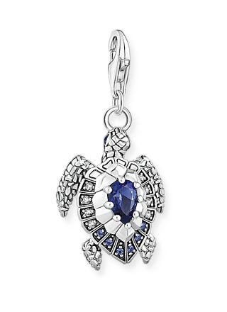 Thomas Sabo Charm Club turtle with blue stones charm 1897-667-1