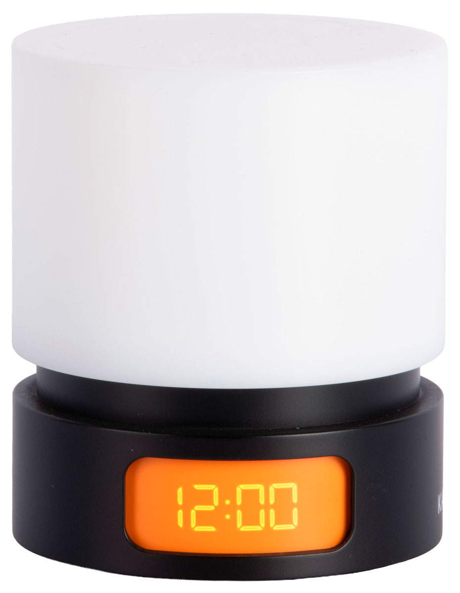 Karlsson Pillar Light LED Alarm Clock Black KA6161BK
