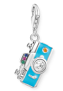Thomas Sabo Charm Club Pendant Retro Camera charm 1924-340-7