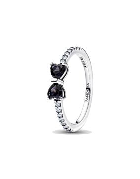 Pandora Timeless black bow ring 193510C03