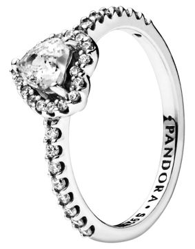 Pandora Elevated Heart ring 198421C01