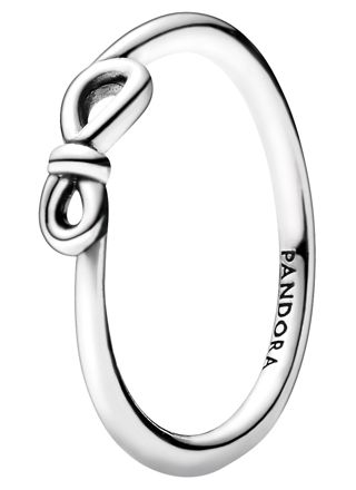 Pandora Non-stackable Infinity Knot Ring 198898C00