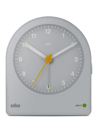 Braun alarm clock gray BC22G