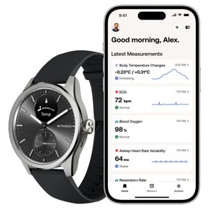 Montre Withings ScanWatch 2 Black 38 mm WSW 238 BLACK Montre Withings ScanWatch 2 Black 38 mm WSW 238 BLACK