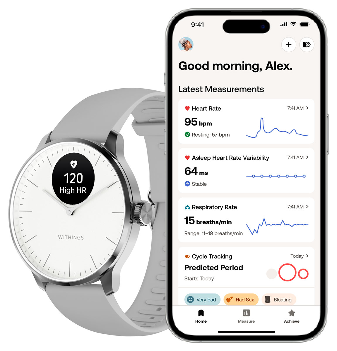 Withings tied stress tracking