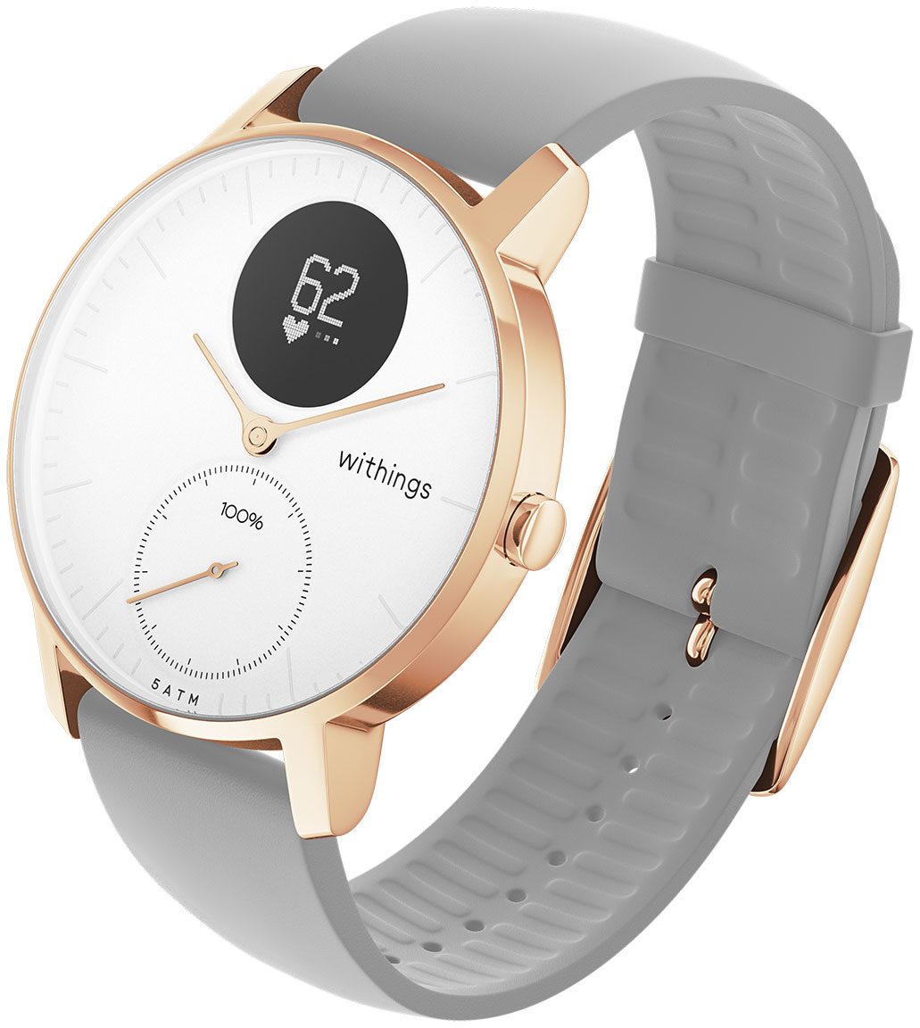 Withings watch rose gold clearance