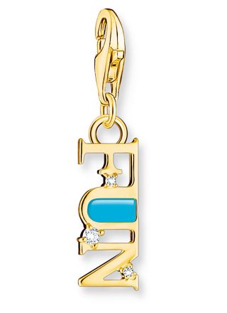 Thomas Sabo Charm Club Charmista fun gold charm 2010-565-17