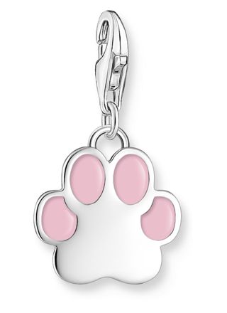 Thomas Sabo Charm Club Charmista pink paw charm 2015-007-9