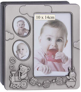 Photo Album teddy bear and a train 078445