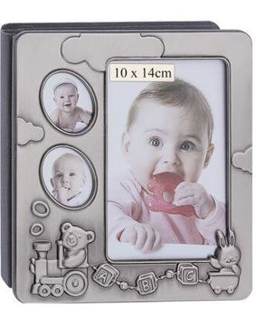 Photo Album teddy bear and a train 078445