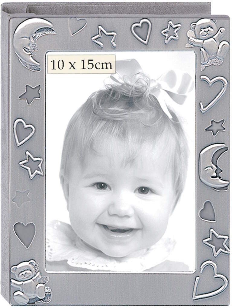 Photo Album teddy bear and a starry sky 078407