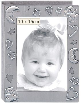 Photo Album teddy bear and a starry sky 078407