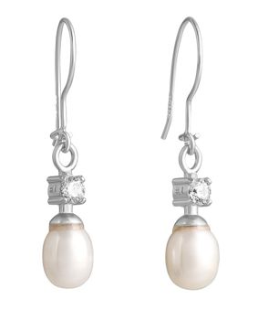Lempikoru Moment of Joy wire hook earrings pearl 34 012 30 000