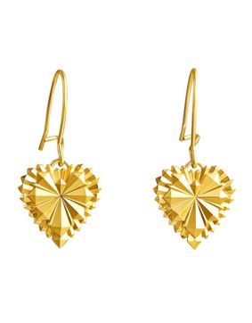 Lempikoru Kyrassi gold-plated wire hook earrings 54 291 00 000