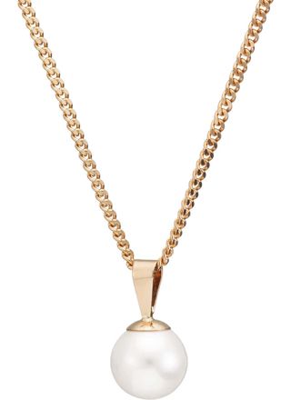 Pirami pendant gold white pearl 02001079