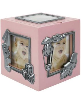 Musical box frame pink, 078747