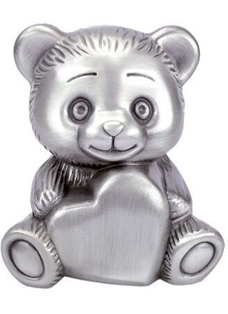 Piggy bank Teddybear with a heart 078631