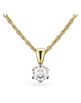 Festive Classic diamond pendant 205-070R-KV