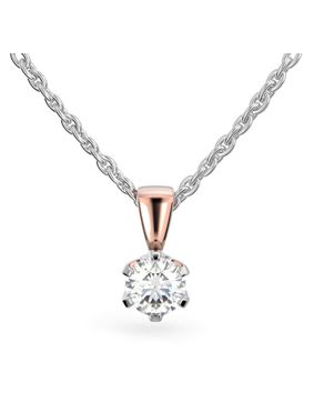 Festive Classic diamond pendant 205-070R-PV